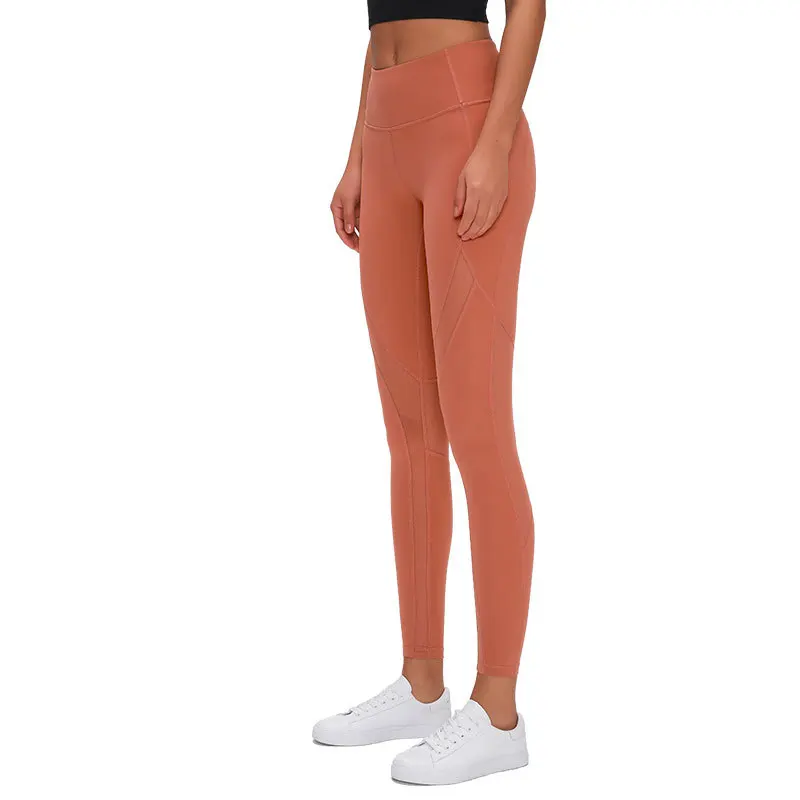 Mesh brushed yoga pants, high waist, hips, quick-drying, breathable sports cropped trousers, ladies
Mesh brushed yoga pants, high waist, hips, quick-drying, breathable sports cropped trousers, ladies