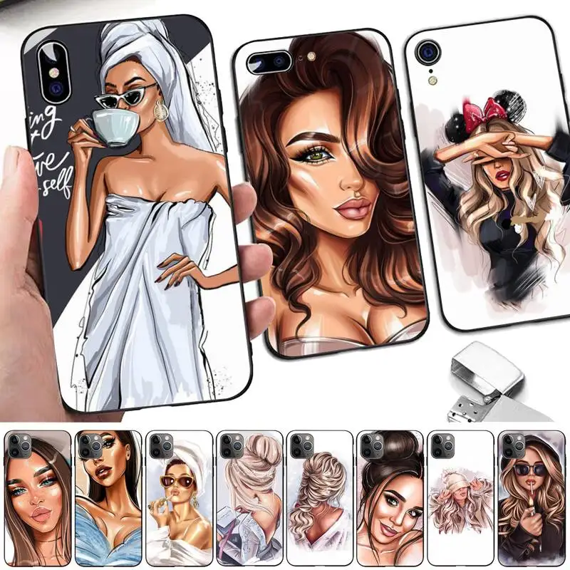 Fashion City Girl Phone Case for iphone 13 8 7 6 6S Plus X 5S SE 2020 XR 11 12 pro XS MAX
Fashion City Girl Phone Case for iphone 13 8 7 6 6S Plus X 5S SE 2020 XR 11 12 pro XS MAX