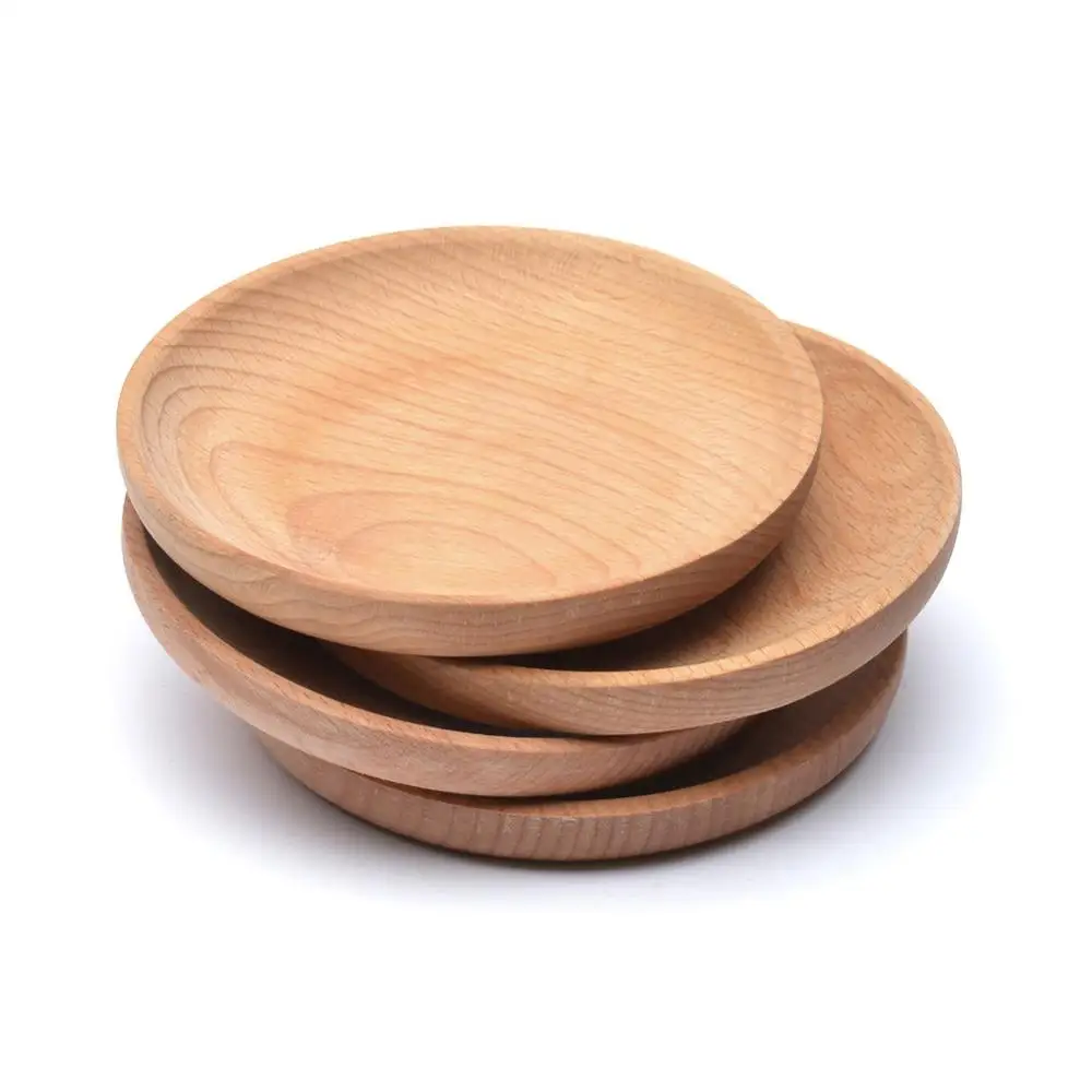 Tray Round Plate Snack Wooden Party Tableware Eco-friendly Fruits Sushi Room Cutlery Cake Dessert Service For Home Hotel School
Tray Round Plate Snack Wooden Party Tableware Eco-friendly Fruits Sushi Room Cutlery Cake Dessert Service For Home Hotel School