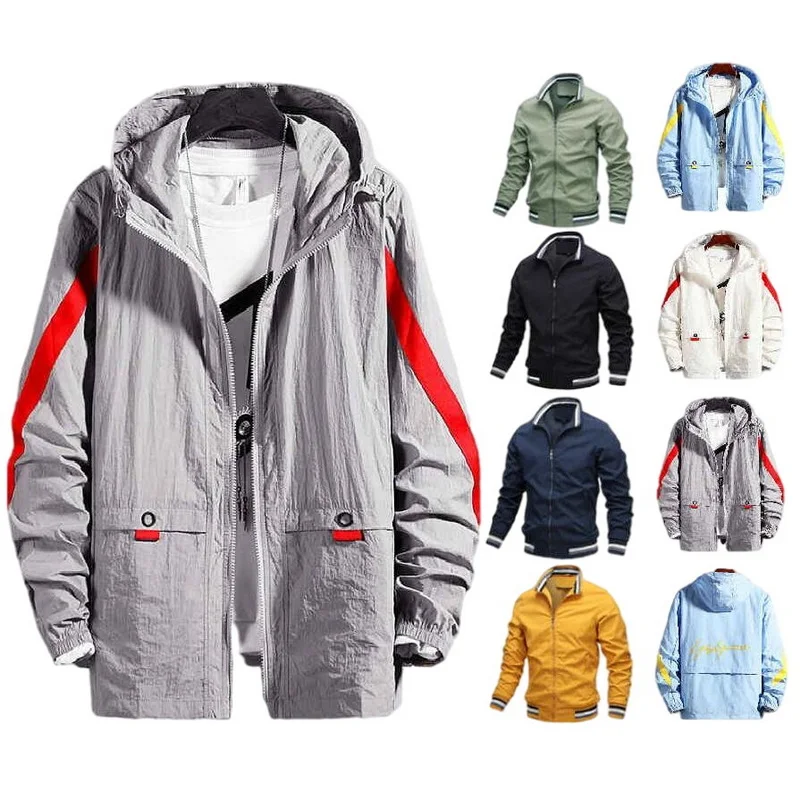 Mens Fashion Jackets Men Windbreaker Bomber Jacket Men Sports Outdoors Clothes Casual Streetwear Basic Outwear Special Offer
Mens Fashion Jackets Men Windbreaker Bomber Jacket Men Sports Outdoors Clothes Casual Streetwear Basic Outwear Special Offer
