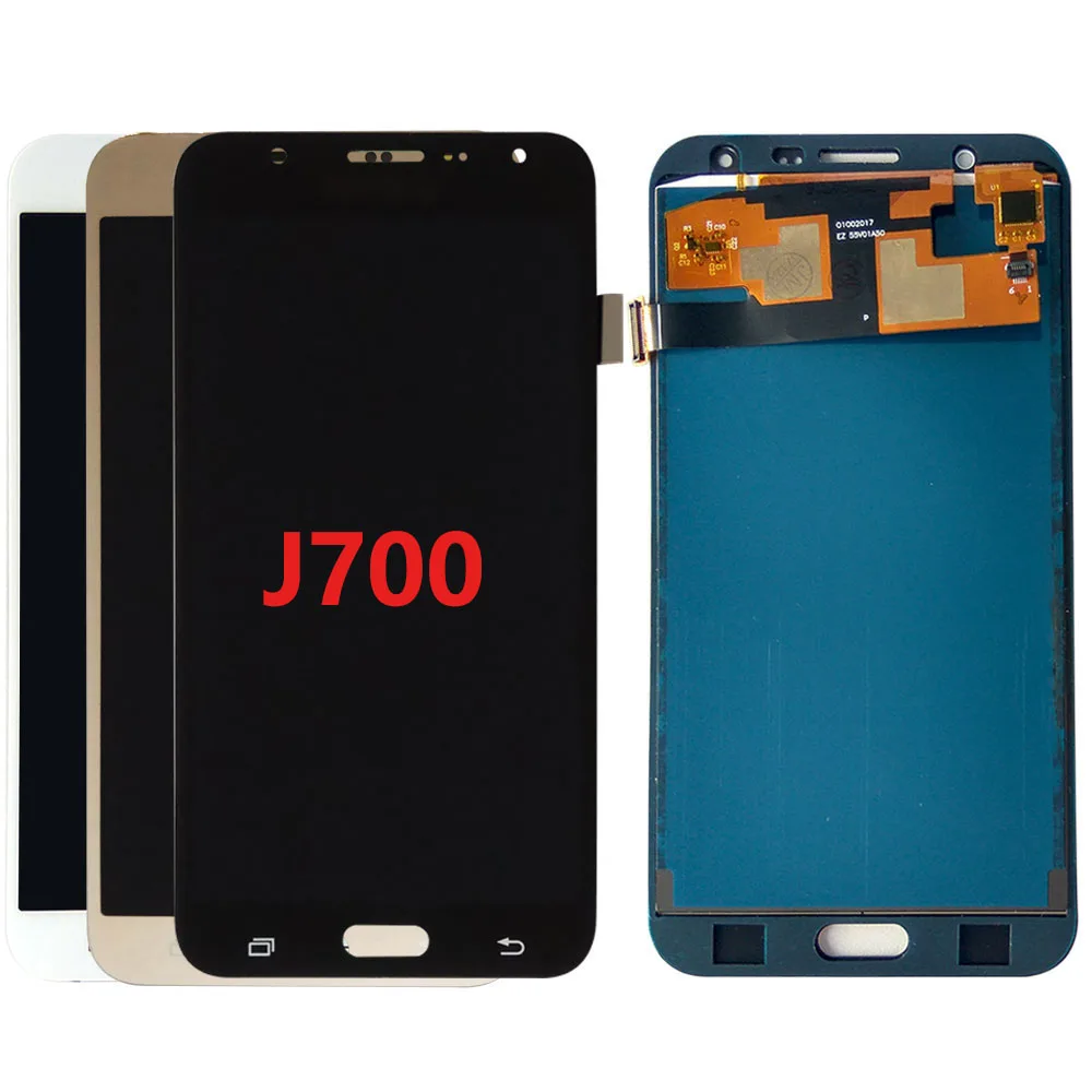 ЖК-дисплей для Samsung Galaxy J7 2015 J700 J700F J700H J700M J700K J700T J700P сенсорный экран с дигитайзером