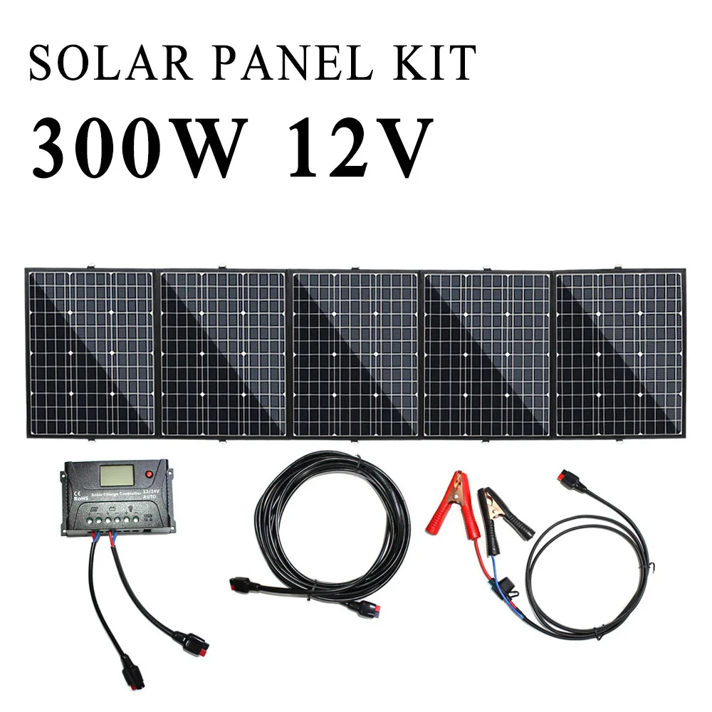 18v 300w foldable solar panel kit charger 100w 200w 12v folding portable outdoor battery solar charger for home appliances
18v 300w foldable solar panel kit charger 100w 200w 12v folding portable outdoor battery solar charger for home appliances