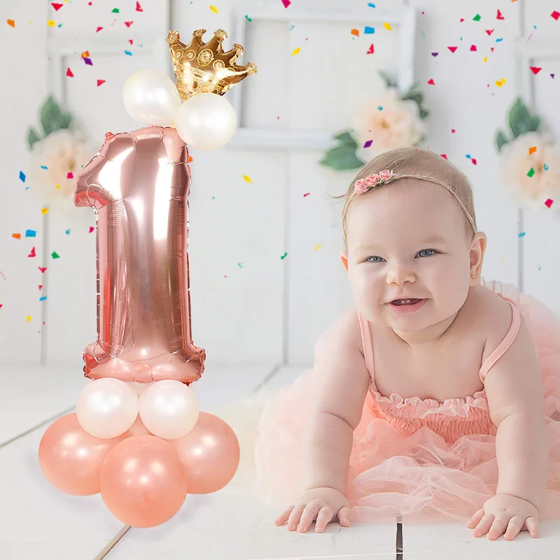 13Pcs/set Rose Gold Number Foil Balloons Happy Birthday Balloons Baby Shower Kids Birthday Party Decorations Number Balloons
13Pcs/set Rose Gold Number Foil Balloons Happy Birthday Balloons Baby Shower Kids Birthday Party Decorations Number Balloons