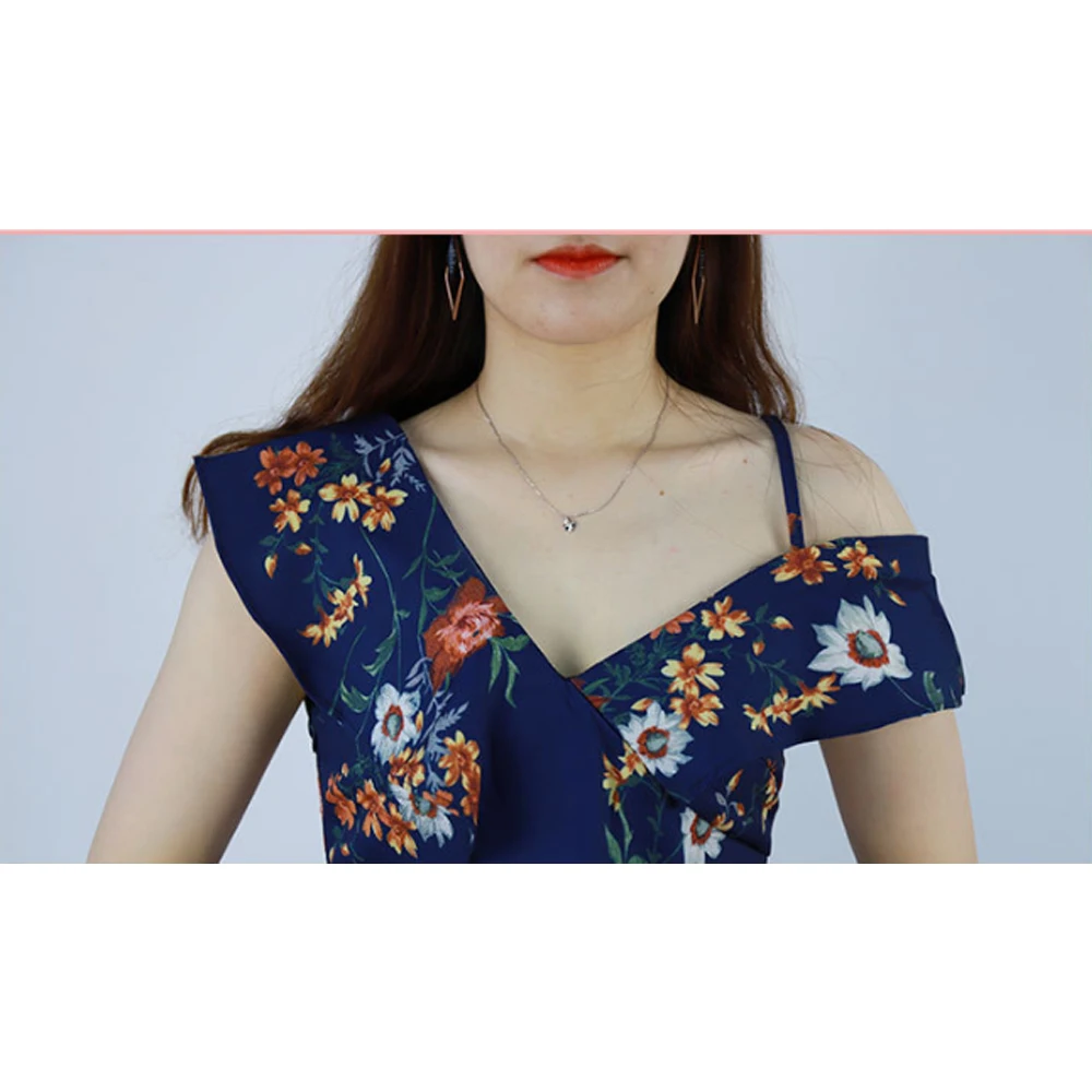 SISHION White Floral print Women Midi-Length Dress 2021 Spring Summer New Irregular Beach Party Dress SP1360
SISHION White Floral print Women Midi-Length Dress 2021 Spring Summer New Irregular Beach Party Dress SP1360