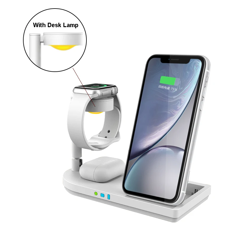 Беспроводная зарядная станция для iPhone 12 11 XS Samsung S9 S10, док-станция для быстрой беспроводной зарядки Qi для Samsung Watch Active AirPods Pro
Беспроводная зарядная станция для iPhone 12 11 XS Samsung S9 S10, док-станция для быстрой беспроводной зарядки Qi для Samsung Watch Active AirPods Pro