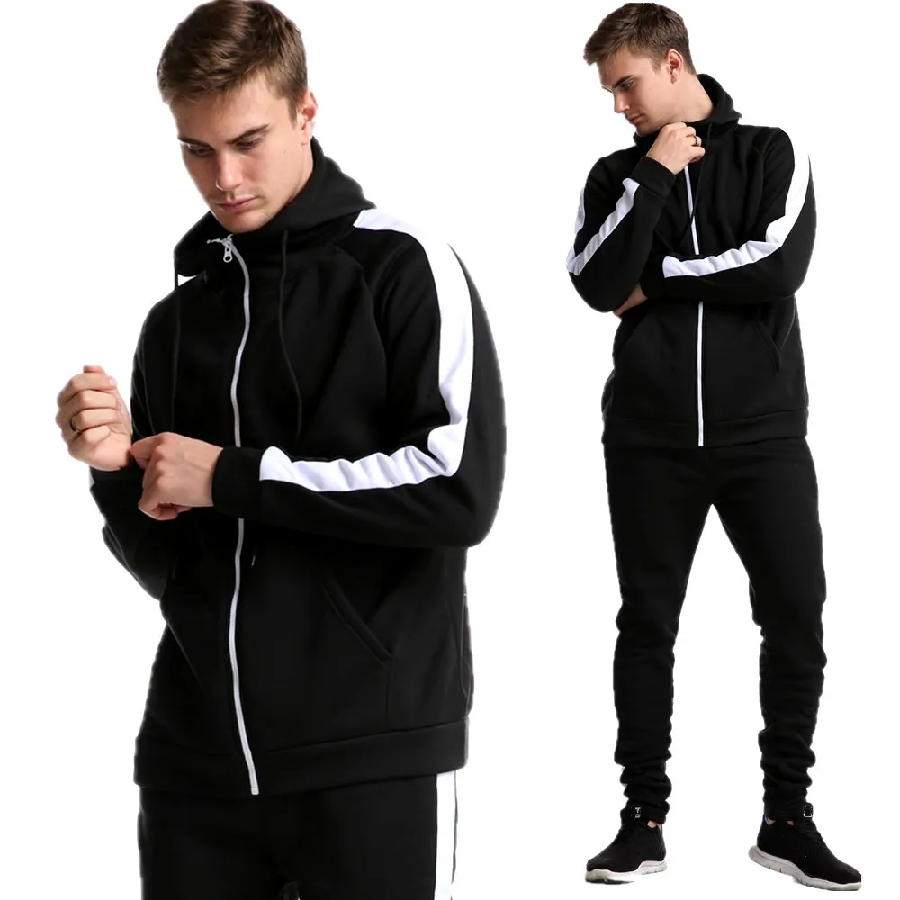 2-piece Set of Fashionable Brand Hooded Sweater Men's Hooded Sweater Sports Suit Sweater + Sweater Set Hooded Jac Style Collar
2-piece Set of Fashionable Brand Hooded Sweater Men's Hooded Sweater Sports Suit Sweater + Sweater Set Hooded Jac Style Collar