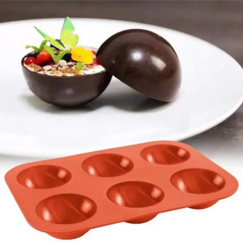 Silicone Half Sphere Soap Molds Bakeware Cake Decorating Tools Pudding Mould ensure the best effect of cooking and baking 
Silicone Half Sphere Soap Molds Bakeware Cake Decorating Tools Pudding Mould ensure the best effect of cooking and baking