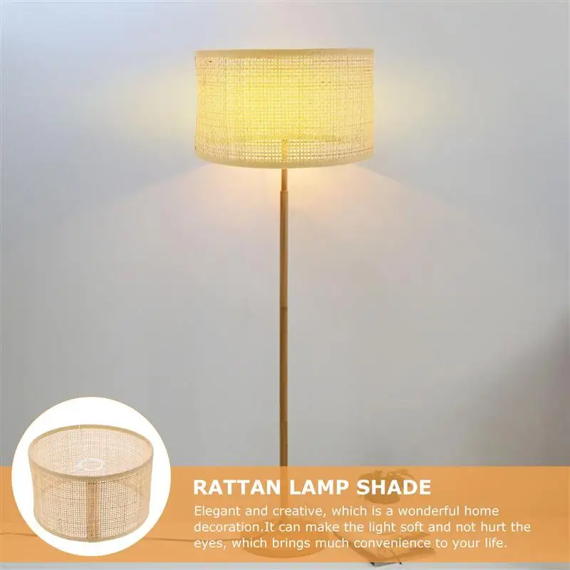 Rattan Weaving Lampshade Practical Rustic Style Lampshade Rattan Weaving Hanging Lamp Cover Lampshade Decor
Rattan Weaving Lampshade Practical Rustic Style Lampshade Rattan Weaving Hanging Lamp Cover Lampshade Decor