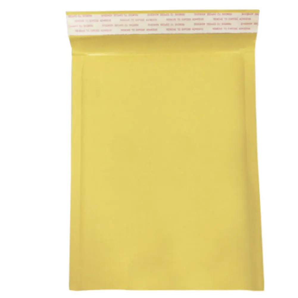 10 Pack Self Seal Moistureproof Yellow Bubble Padded Mailing Anti-pressure Envelopes Bag Paper Packaging
10 Pack Self Seal Moistureproof Yellow Bubble Padded Mailing Anti-pressure Envelopes Bag Paper Packaging