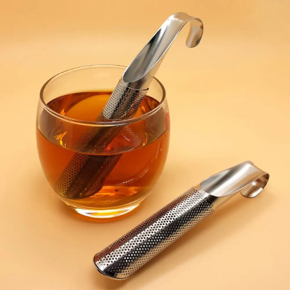 Portable Tea Infuser Stainless Steel Anti-stick Hollow Small Mesh Tea Filter Kitchen Teahouse Supplies
Portable Tea Infuser Stainless Steel Anti-stick Hollow Small Mesh Tea Filter Kitchen Teahouse Supplies