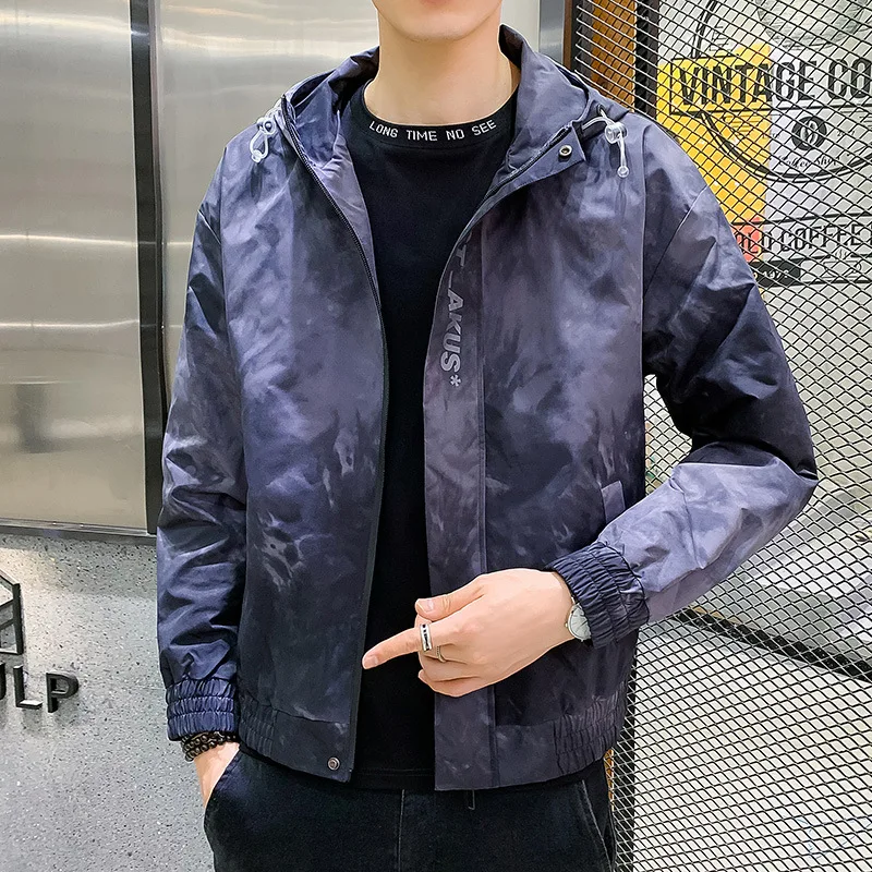 Men's fashion brand Hooded Jacket 2021 new spring and autumn fashion Korean jacket casual handsome men's fat clothes
Men's fashion brand Hooded Jacket 2021 new spring and autumn fashion Korean jacket casual handsome men's fat clothes