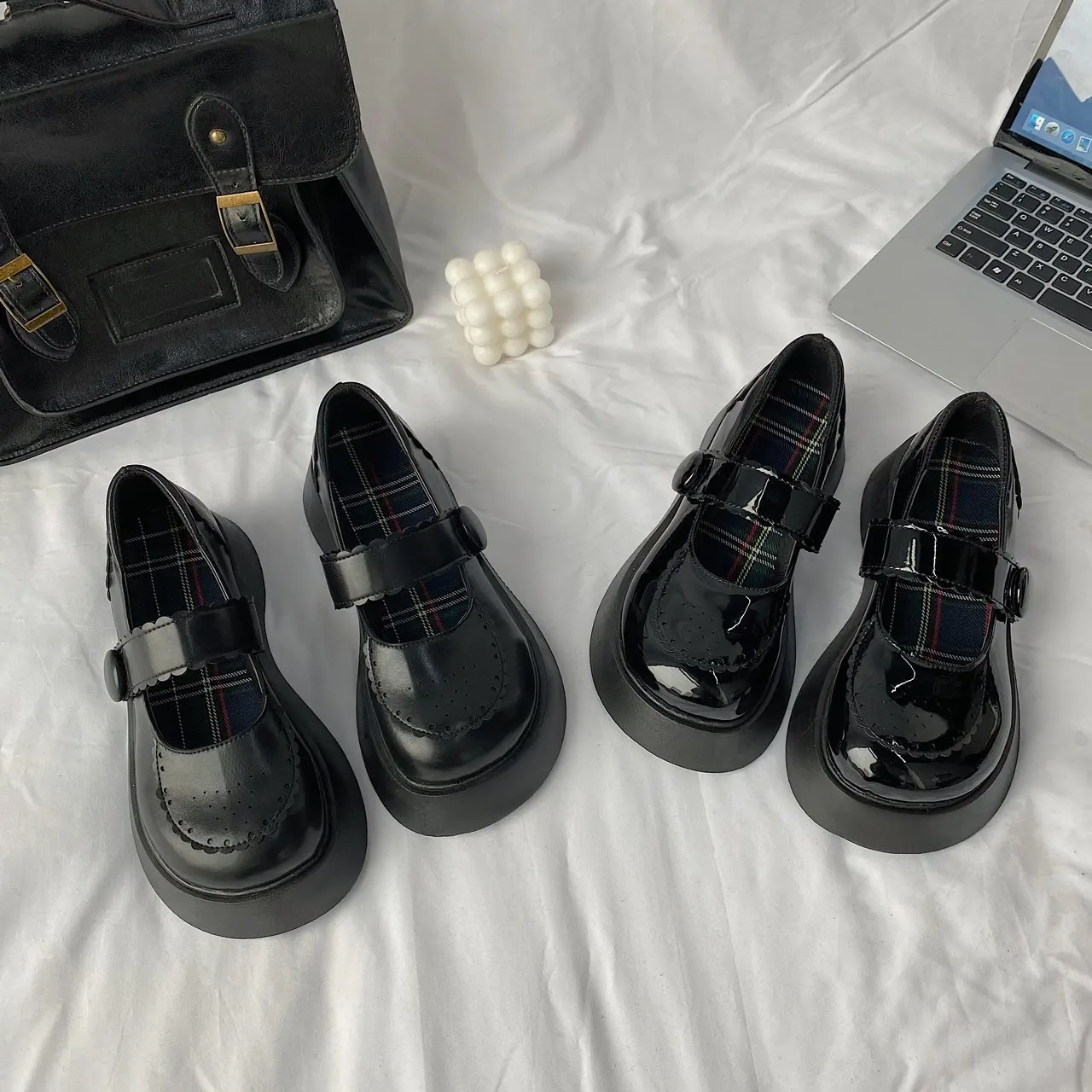 Casual Woman Shoe Shallow Mouth Round Toe Clogs Platform Oxfords Autumn Summer Creepers New Leather Fall Rubber Mary Janes Buckl
Casual Woman Shoe Shallow Mouth Round Toe Clogs Platform Oxfords Autumn Summer Creepers New Leather Fall Rubber Mary Janes Buckl