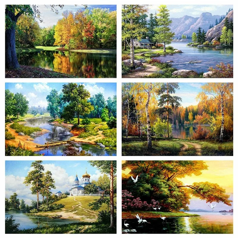 5D Diamond Painting Kits Summer Landscape Diamond Embroidery Cross Stitch Tree Full Round With AB Drill Rhinestones Home Decor
5D Diamond Painting Kits Summer Landscape Diamond Embroidery Cross Stitch Tree Full Round With AB Drill Rhinestones Home Decor