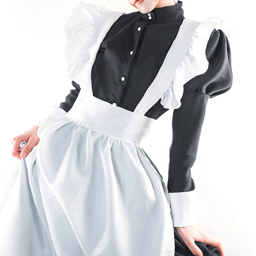 Anime Jujutsu Kaisen Gojo Satoru Cosplay Dress Adult Men Maid Servant Costume Coffee Cafe Waiter Uniform Outfit Halloween
Anime Jujutsu Kaisen Gojo Satoru Cosplay Dress Adult Men Maid Servant Costume Coffee Cafe Waiter Uniform Outfit Halloween