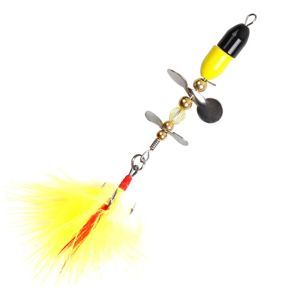 1pcs 9g/7cm Fishing Tackle Wobbler Bait With Feather For Bass Trout Perch Pike Rotating Spinner Sequins Fishing Lure
1pcs 9g/7cm Fishing Tackle Wobbler Bait With Feather For Bass Trout Perch Pike Rotating Spinner Sequins Fishing Lure