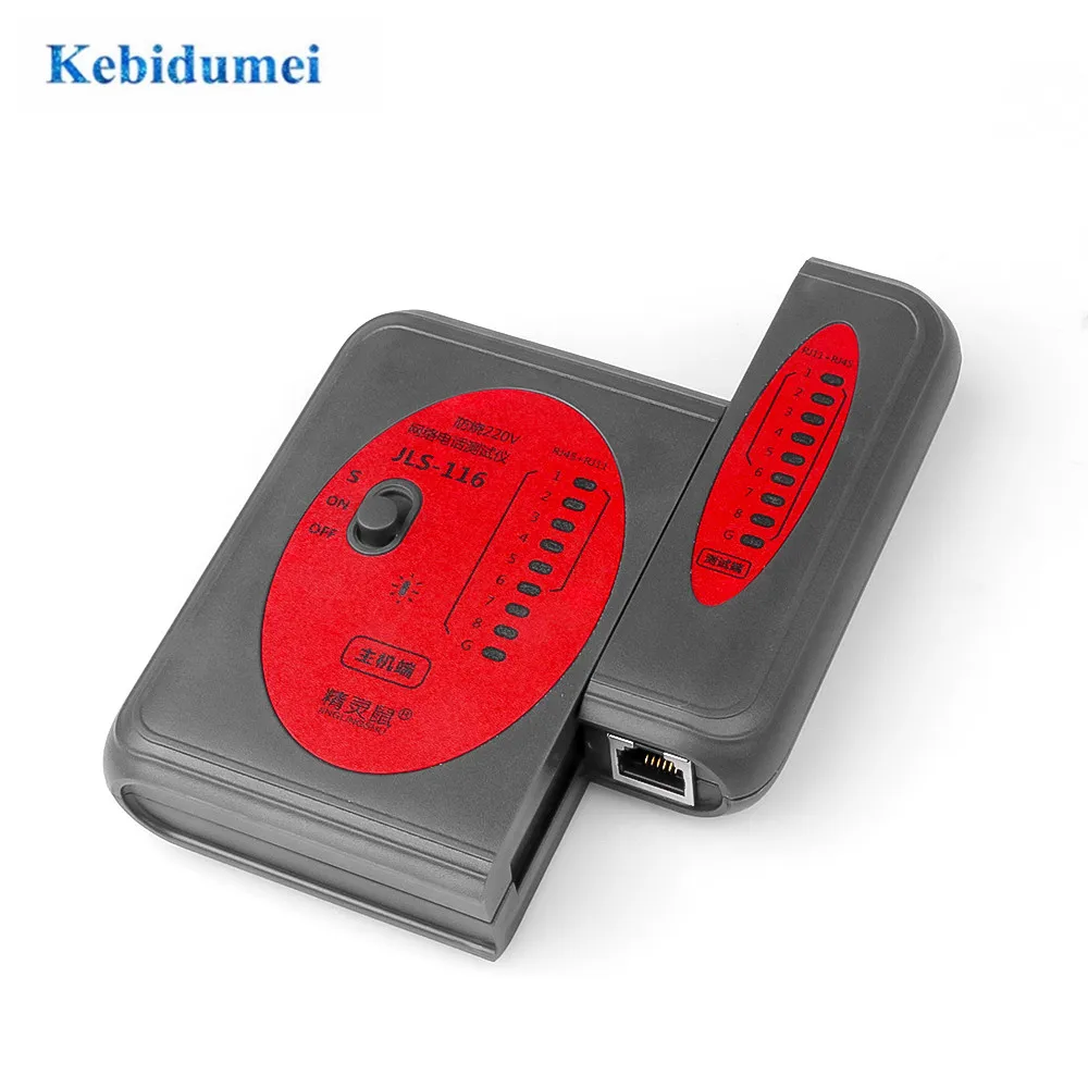 Тестер RJ45 RJ11Cat5 Cat6 LAN для кабеля, ручной тестер сетевого кабеля, детектор проводки, телефонной линии, трекер, набор инструментов, 1 шт.
Тестер RJ45 RJ11Cat5 Cat6 LAN для кабеля, ручной тестер сетевого кабеля, детектор проводки, телефонной линии, трекер, набор инструментов, 1 шт.