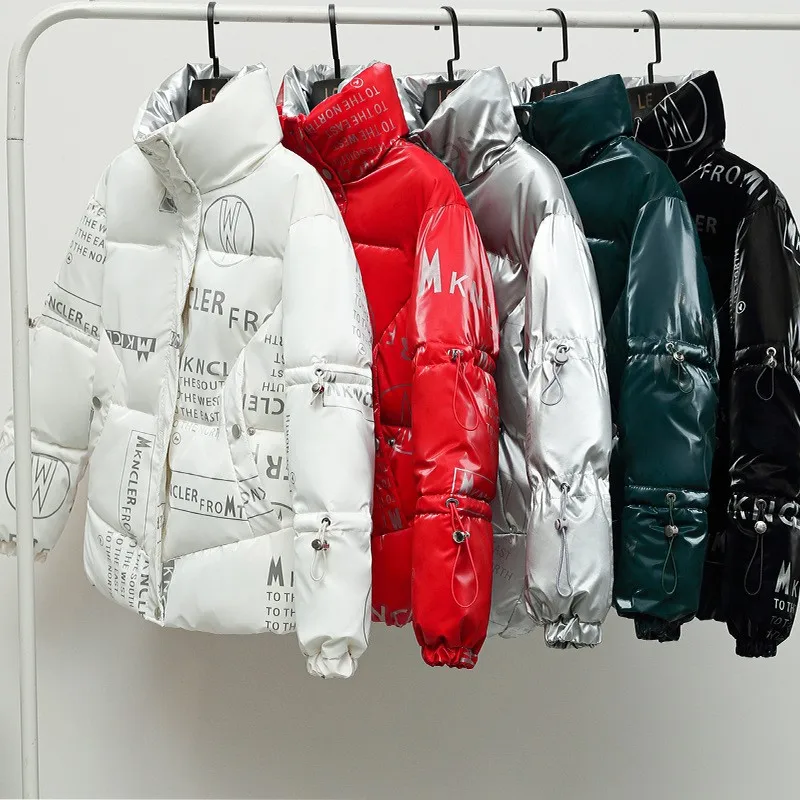 Winter Coat Jacket Women Down Cotton Overcoat 2021 Loose Fashion Print Spring Autumn Padded Coat Female Warm Short Tops Femme
Winter Coat Jacket Women Down Cotton Overcoat 2021 Loose Fashion Print Spring Autumn Padded Coat Female Warm Short Tops Femme