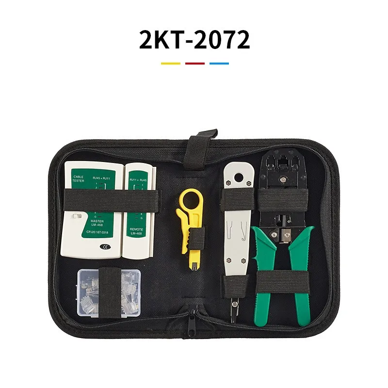 Network Cable Tester Tool LAN Utp Screwdriver Wire Stripper RJ45 Connector Computer Network Crimping Pliers Tool Kit Set
Network Cable Tester Tool LAN Utp Screwdriver Wire Stripper RJ45 Connector Computer Network Crimping Pliers Tool Kit Set