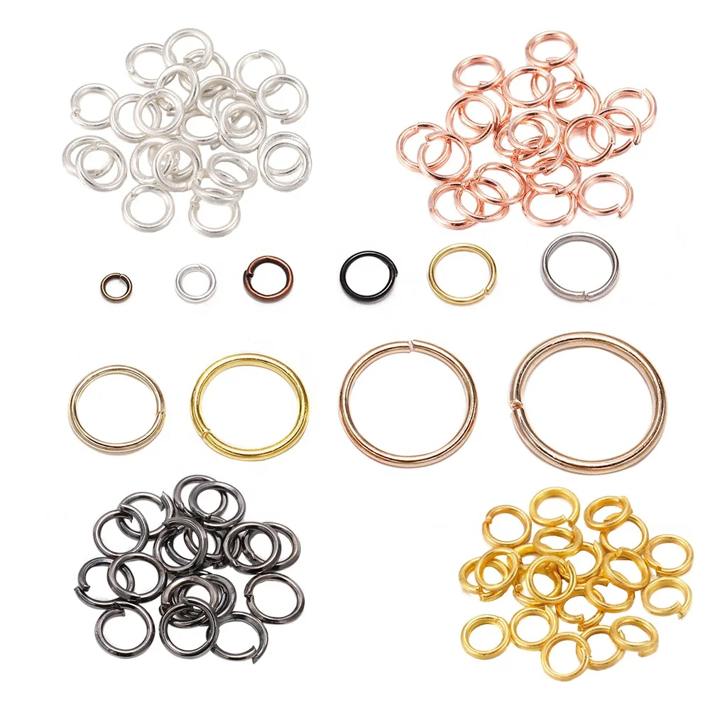 3/4/6/8/10/12mm 200pcs Gold Color Jump Rings Split Rings Connectors For Diy Jewelry Making Finding Crafts Accessories Supplies
3/4/6/8/10/12mm 200pcs Gold Color Jump Rings Split Rings Connectors For Diy Jewelry Making Finding Crafts Accessories Supplies