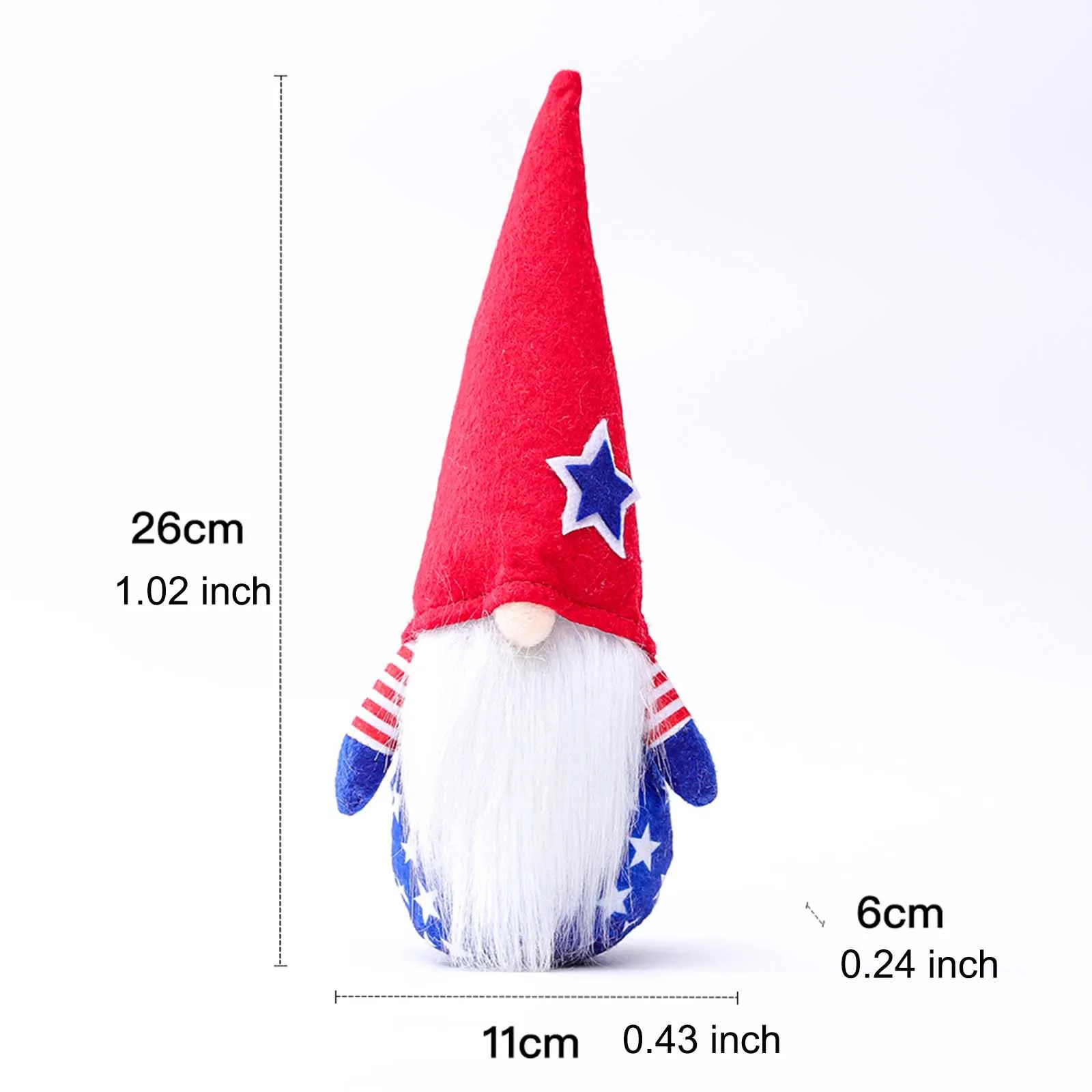 Kawaii Patriotic Faceless Gnome Doll Huggable Dwarf Stuffed Plush Doll Decorations Holiday Gifts Household Anime Plush Juguetes
Kawaii Patriotic Faceless Gnome Doll Huggable Dwarf Stuffed Plush Doll Decorations Holiday Gifts Household Anime Plush Juguetes