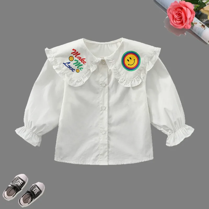 12M-8Y Spring Baby Girl Shirts for Kids Clothes Autumn Long Sleeve Girls Print Shirt Infant Clothing Cotton Teenagers Tops
12M-8Y Spring Baby Girl Shirts for Kids Clothes Autumn Long Sleeve Girls Print Shirt Infant Clothing Cotton Teenagers Tops