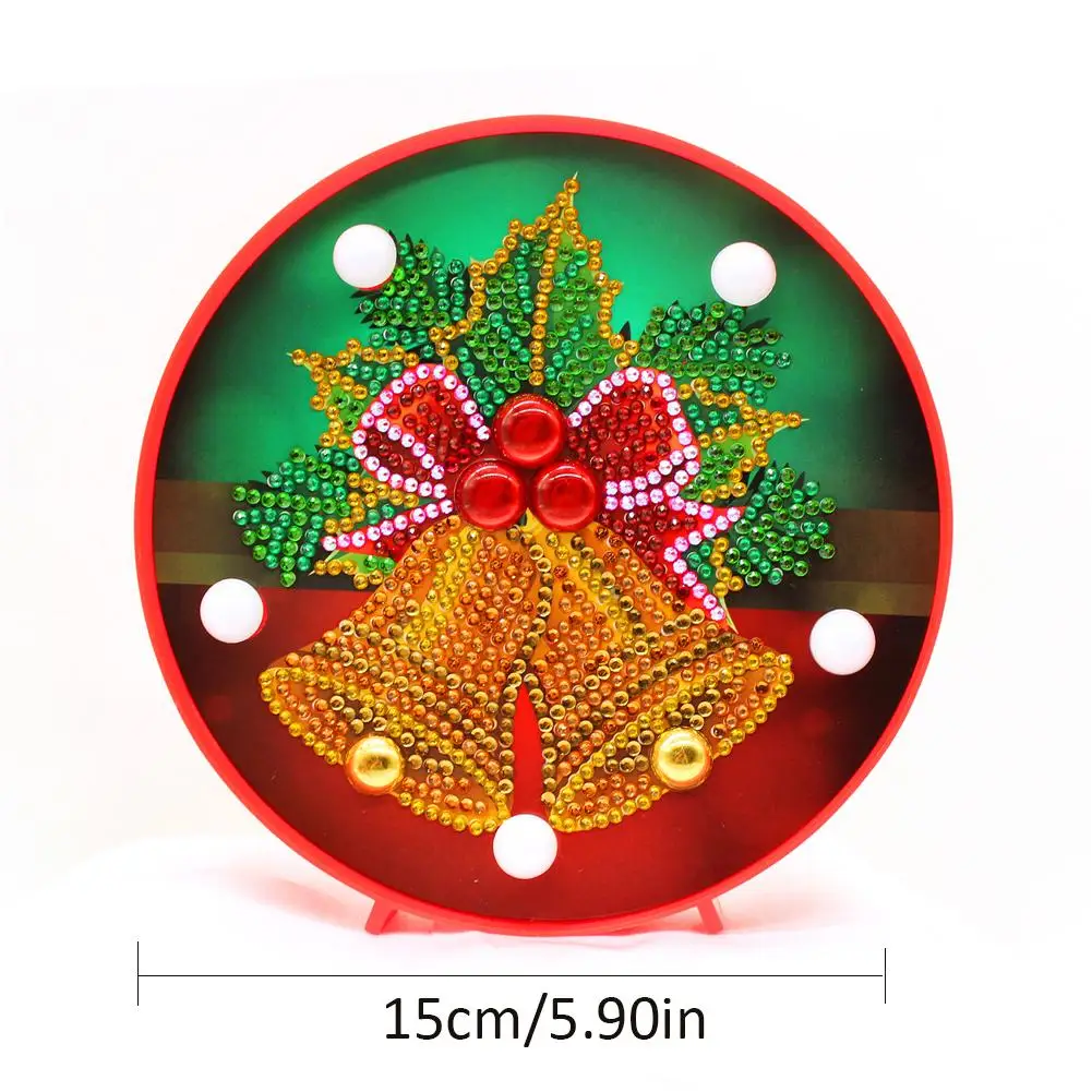 DIY Diamond Painting Night Light Christmas Lights for Children Bedroom Decoration
DIY Diamond Painting Night Light Christmas Lights for Children Bedroom Decoration