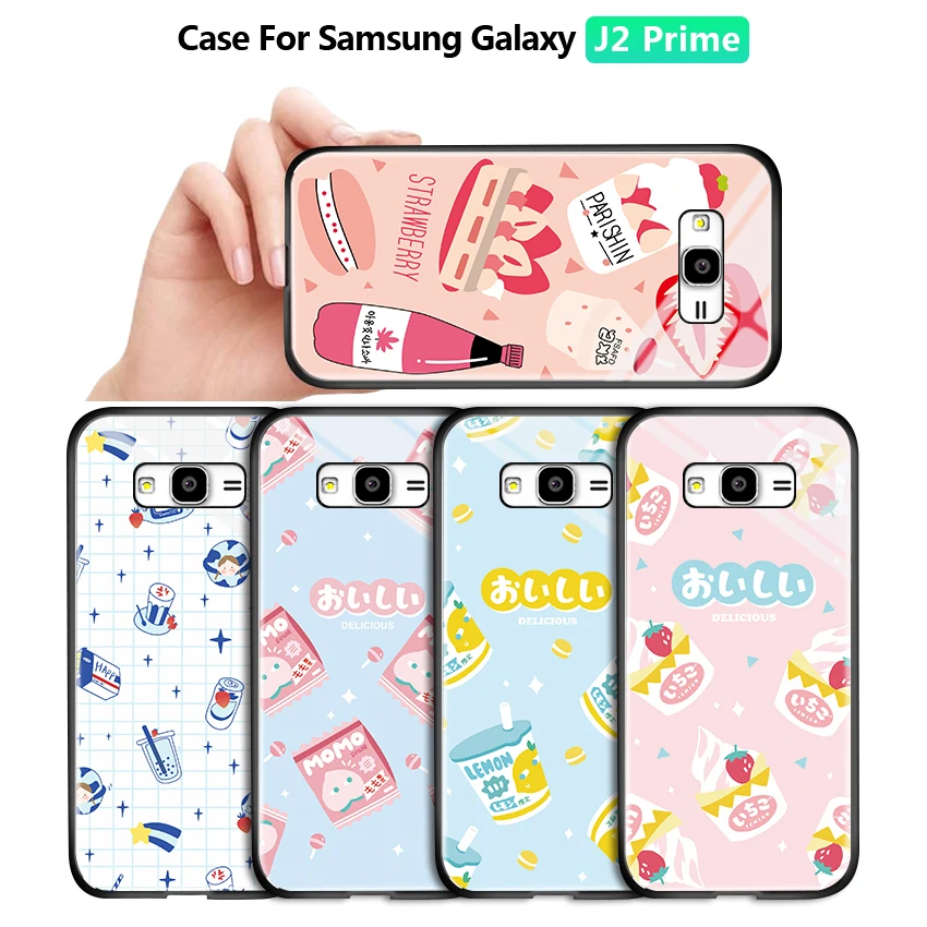 Ударопрочный чехол из закаленного стекла для Samsung Galaxy J2 Prime / G530 Grand Prime|Бамперы| |