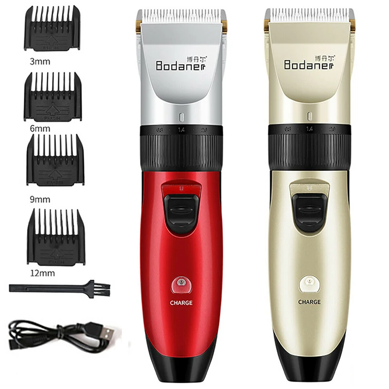 Professional Electric Hair Clipper Rechargeable Men's Shaver Barber Haircut Titanium Blade Super Quiet Hair Cutting Machine
Professional Electric Hair Clipper Rechargeable Men's Shaver Barber Haircut Titanium Blade Super Quiet Hair Cutting Machine