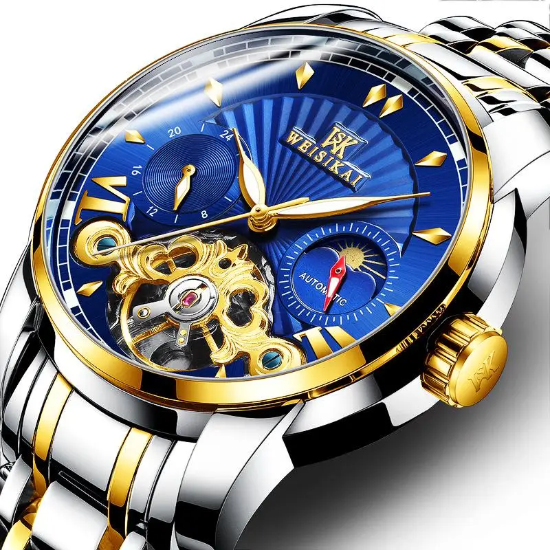 Watch classic high-end watch male tourbillon automatic mechanical watch waterproof men's watch wholesale
Watch classic high-end watch male tourbillon automatic mechanical watch waterproof men's watch wholesale