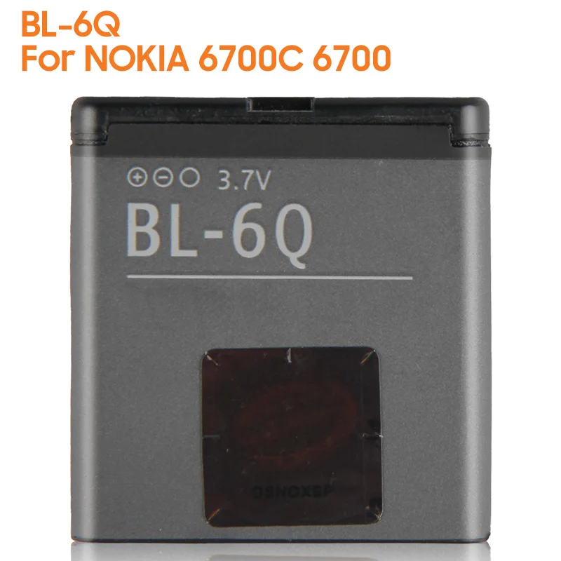 Аккумуляторная батарея yelping BL-6Q для NOKIA 6700C 6700 BL6Q 970 мАч | Мобильные телефоны и