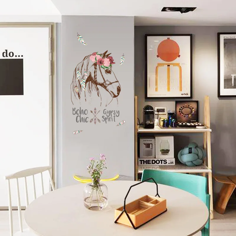 The horse wall stickers For Shop Office Home Decoration Gypsy Spirit Mural Art Diy Bedroom Living Room Pvc Wall Decals
The horse wall stickers For Shop Office Home Decoration Gypsy Spirit Mural Art Diy Bedroom Living Room Pvc Wall Decals