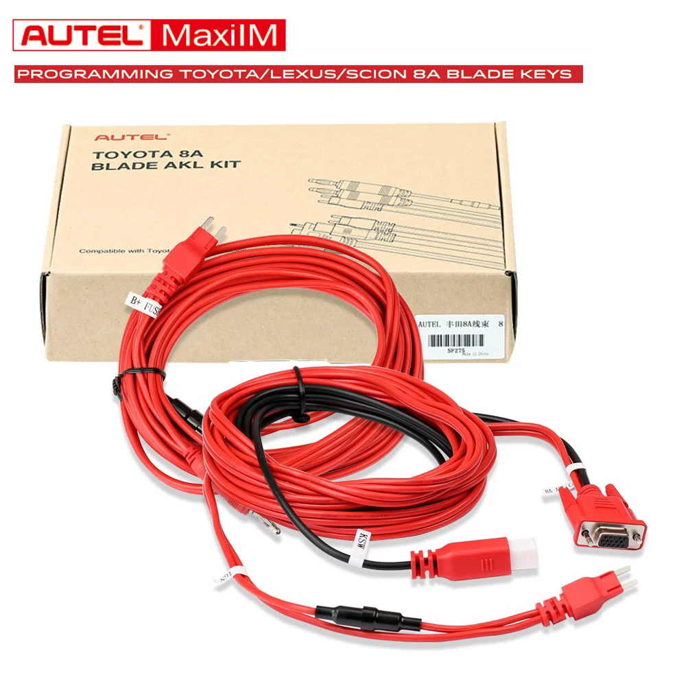 Autel 8A Adapter Fit for Toyota 8A non-smart key all key lost with Autel work with IM508/IM608 & APB112 Emulator & G-BOX 2
Autel 8A Adapter Fit for Toyota 8A non-smart key all key lost with Autel work with IM508/IM608 & APB112 Emulator & G-BOX 2