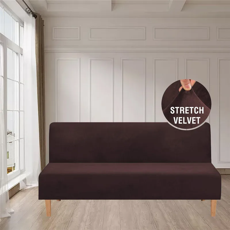 Thick Plush Solid Colour Armless Sofa Bed Cover Stretch Without Armrest Protector Slipcovers Couch Cover
Thick Plush Solid Colour Armless Sofa Bed Cover Stretch Without Armrest Protector Slipcovers Couch Cover