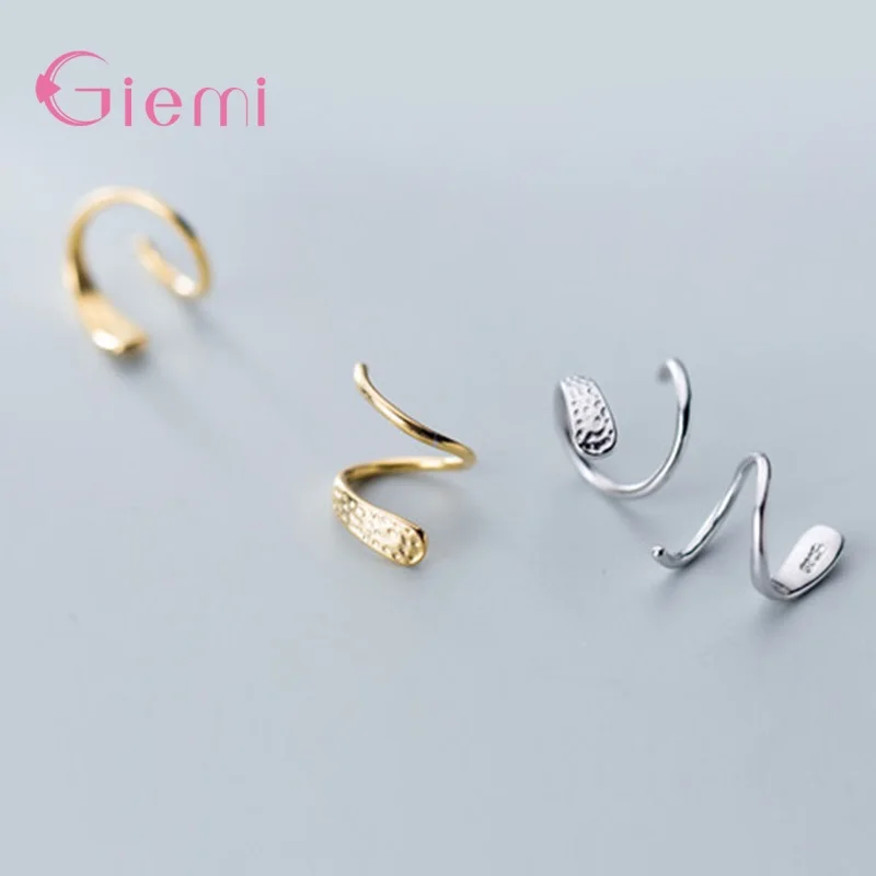 Fashion Simple 925 Sterling Silver Simple Spiral Wave Twist Earrings Minimalist Jewelry for Women Girl Gifts Party Supplies
Fashion Simple 925 Sterling Silver Simple Spiral Wave Twist Earrings Minimalist Jewelry for Women Girl Gifts Party Supplies