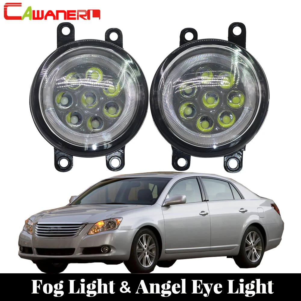 Cawanerl Car Light Source LED External Fog Light Angel Eye DRL Daytime Running Light 12V For Toyota Avalon 2008 2009 2010
Cawanerl Car Light Source LED External Fog Light Angel Eye DRL Daytime Running Light 12V For Toyota Avalon 2008 2009 2010