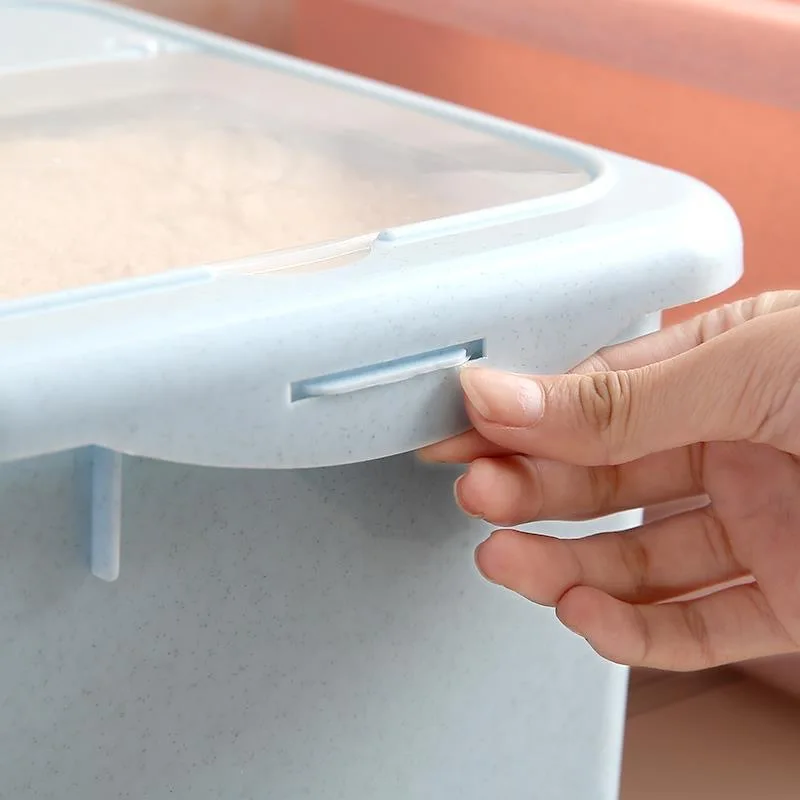 Nordic Plastic Cereal Dispenser Storage Box Kitchen Food Rice Grain Container Organizer Grain Storage Cans Container Jars
Nordic Plastic Cereal Dispenser Storage Box Kitchen Food Rice Grain Container Organizer Grain Storage Cans Container Jars