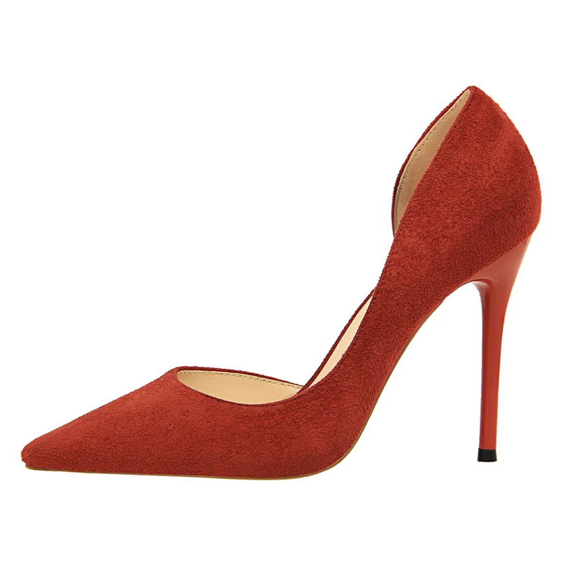 Fashion Sweet Women 10cm High Heels Pumps Female Sexy Pointed Toe Black Red Stiletto High Heels Lady Pink Green Shoes DS-C0295
Fashion Sweet Women 10cm High Heels Pumps Female Sexy Pointed Toe Black Red Stiletto High Heels Lady Pink Green Shoes DS-C0295