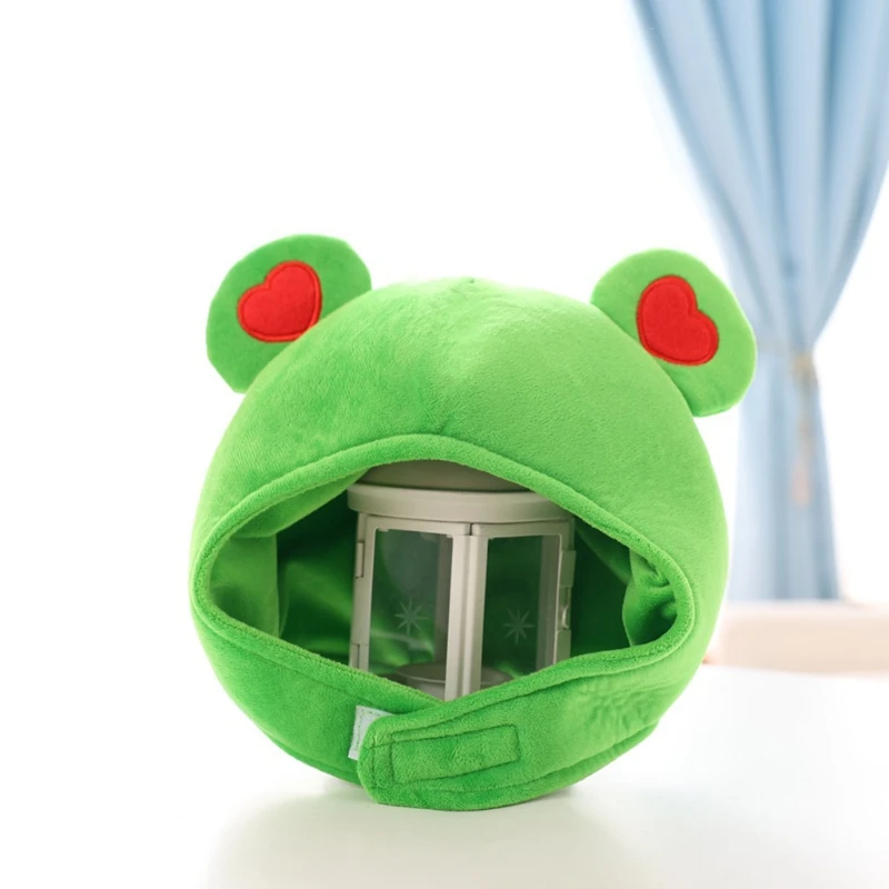 Red Heart Embroidery Cute Cartoon Frog Plush Hat Animal 3D Stuffed Toys Headgear Cosplay Headgear Earflap Cap
Red Heart Embroidery Cute Cartoon Frog Plush Hat Animal 3D Stuffed Toys Headgear Cosplay Headgear Earflap Cap