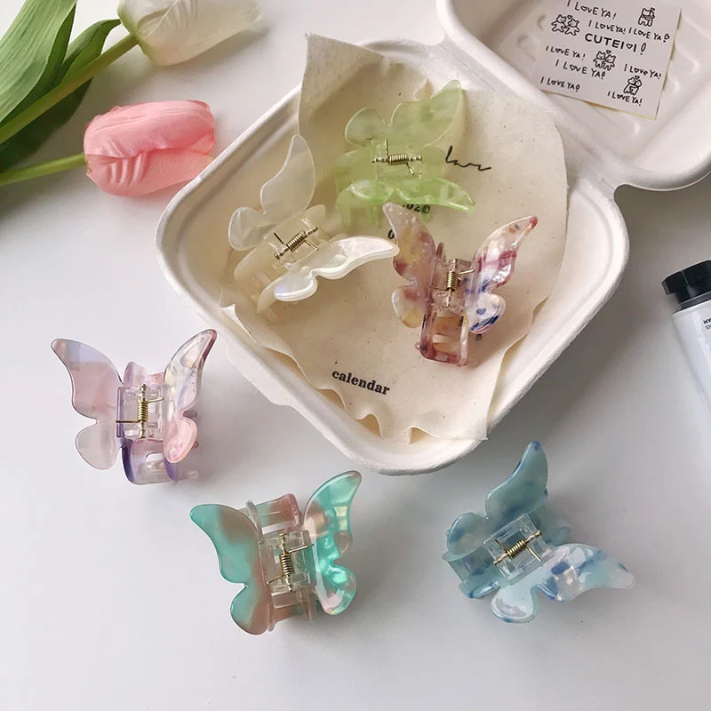 Hot Sale Korea Ins Super Beautiful Colored Hairpin Girl Hair Claw Super Fairy Cellulose Board Butterfly Clip
Hot Sale Korea Ins Super Beautiful Colored Hairpin Girl Hair Claw Super Fairy Cellulose Board Butterfly Clip