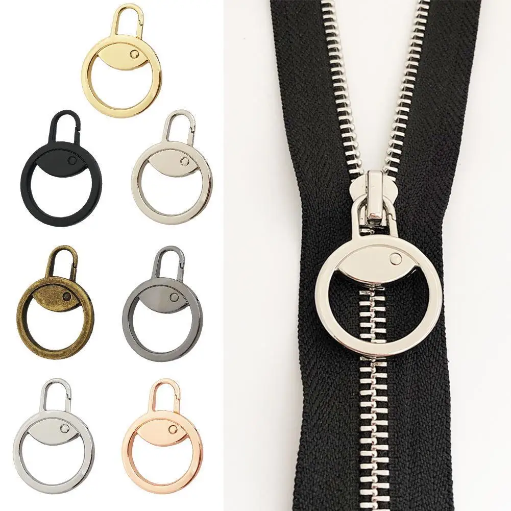 Replaceable Circle Zipper Puller Universal Instant Fix Zipper Connection buckle Repair Kit for Travel Bag Suitcase Backpack
Replaceable Circle Zipper Puller Universal Instant Fix Zipper Connection buckle Repair Kit for Travel Bag Suitcase Backpack