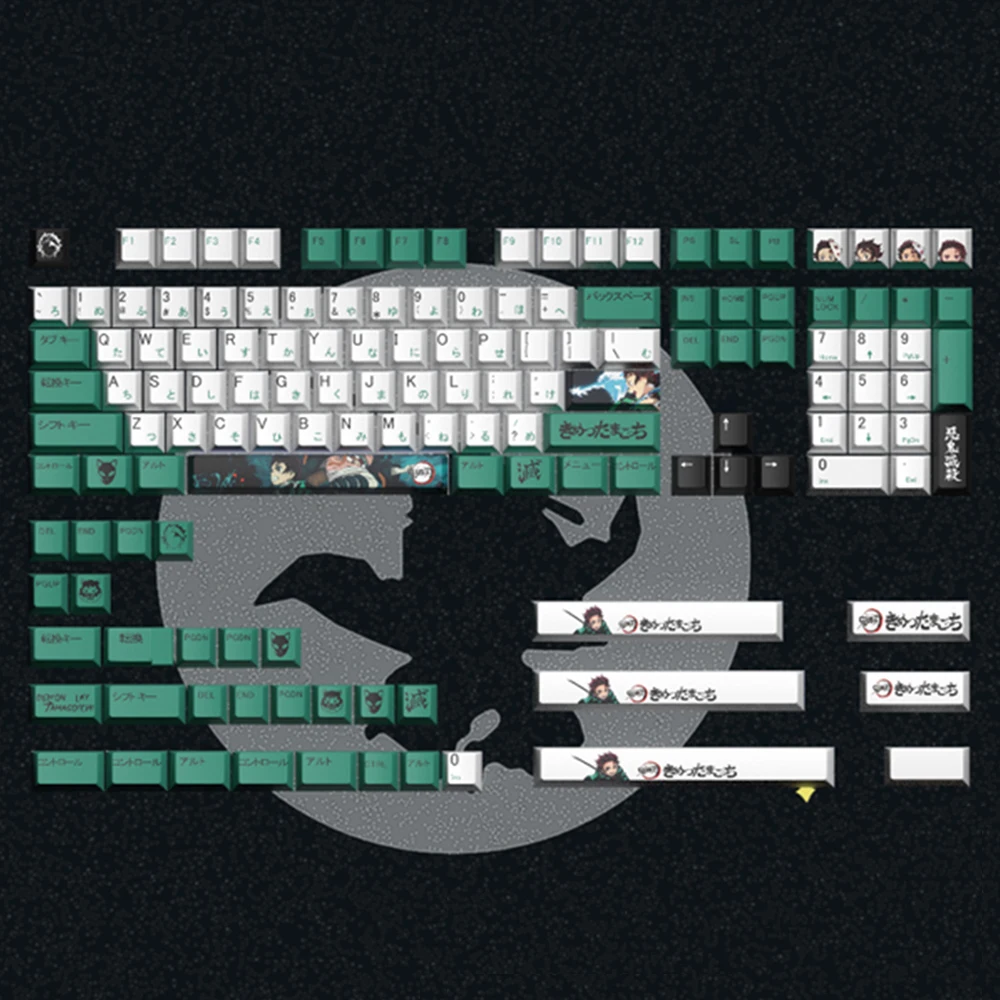 Japan аниме дизайн зеленый Tanjirou Keycap для Cherry Mx Переключатель механическая клавиатура 151 клавиши Вишневый профиль PBT Keycap
Japan аниме дизайн зеленый Tanjirou Keycap для Cherry Mx Переключатель механическая клавиатура 151 клавиши Вишневый профиль PBT Keycap