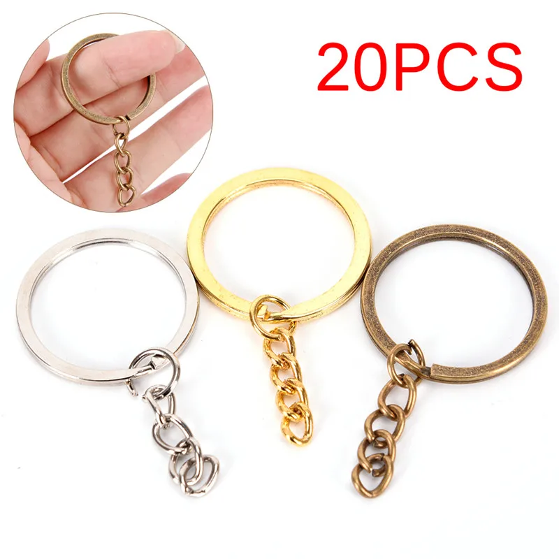 20pcs/lot Metal Key Rings Key Chains Antique Bronze Rhodium Color Long Keyrings Split Rings KeyChains Wholesale
20pcs/lot Metal Key Rings Key Chains Antique Bronze Rhodium Color Long Keyrings Split Rings KeyChains Wholesale