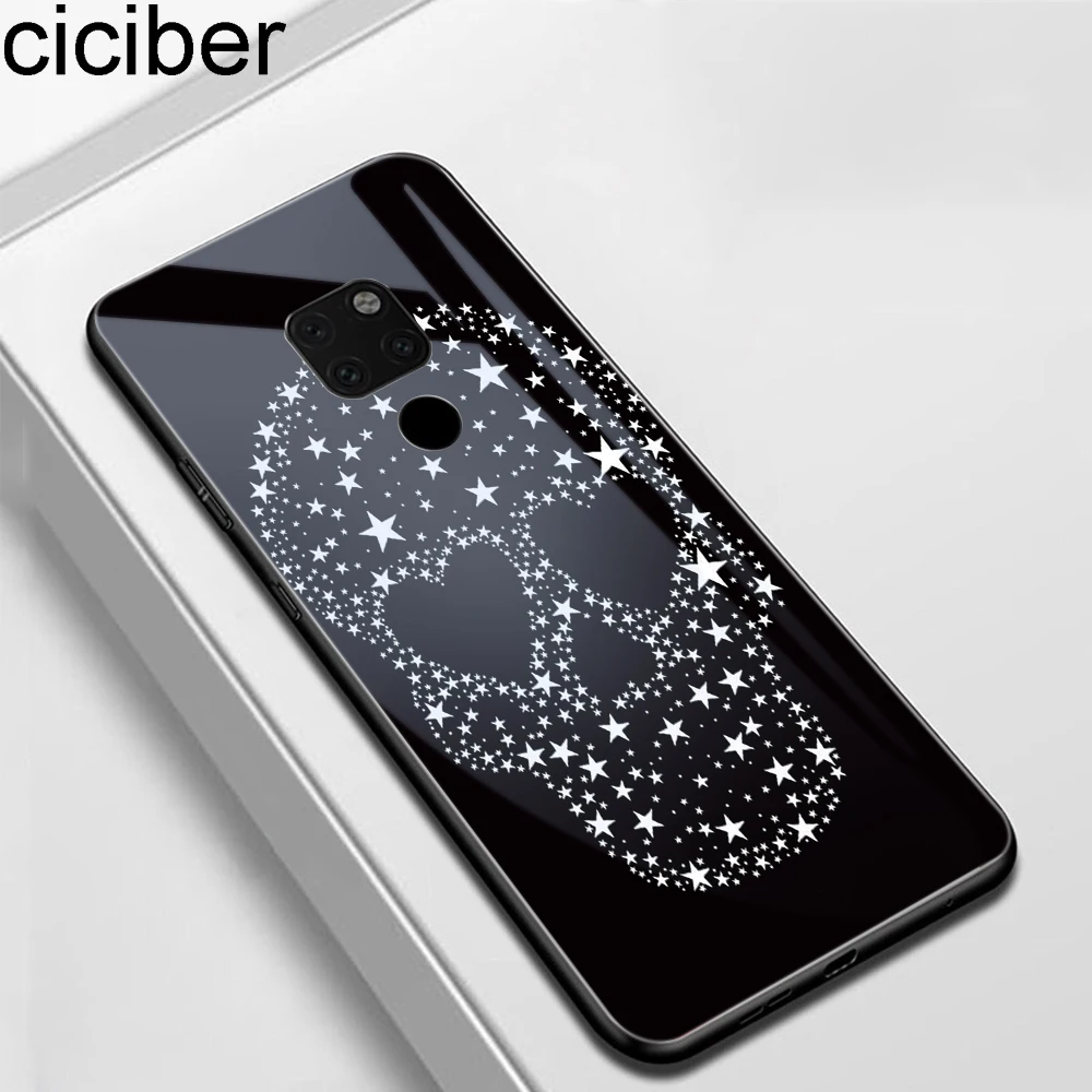 Ciciber Ariel для Huawei P30 P20 Mate 20 Lite Pro чехлы телефонов из закаленного стекла Honor 10 Обложка