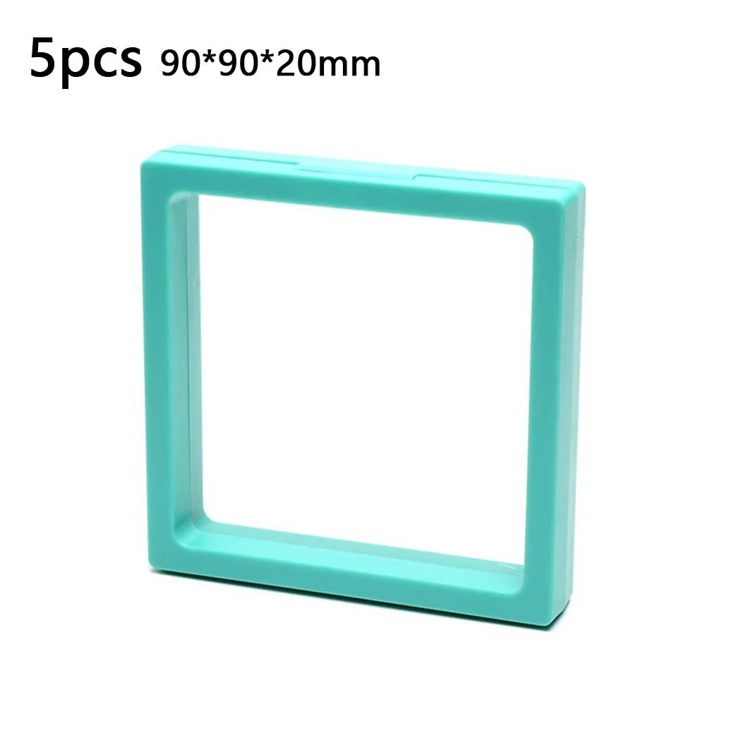 5Pcs 140*140*20mm Display Cases 3D Floating Frame Blue Holder Stand Box Clear Jewelry Ring Coin Display Case
5Pcs 140*140*20mm Display Cases 3D Floating Frame Blue Holder Stand Box Clear Jewelry Ring Coin Display Case