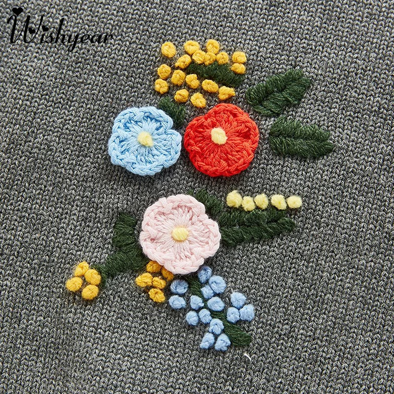 Wishyear Infant Baby Girl Quality Knit Cute Floral Rompers Spring Autumn Baby Long Sleeve Fashion Clothes Baby Girl Rompers 0-3Y
Wishyear Infant Baby Girl Quality Knit Cute Floral Rompers Spring Autumn Baby Long Sleeve Fashion Clothes Baby Girl Rompers 0-3Y