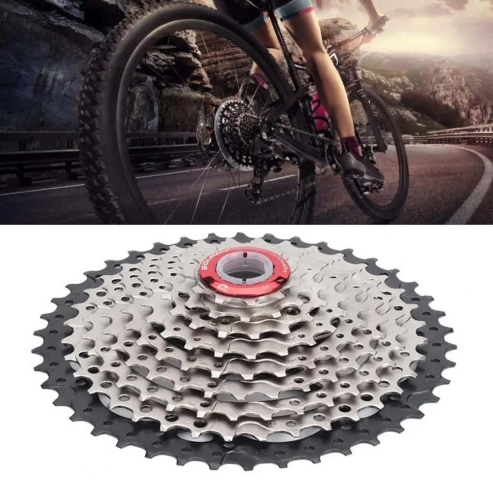 Chromium Molybdenum Steel Freewheel Super Light High-tensile Anti-abrasion Hollow 9 Speed 42T Cassette Flywheel for MTB
Chromium Molybdenum Steel Freewheel Super Light High-tensile Anti-abrasion Hollow 9 Speed 42T Cassette Flywheel for MTB