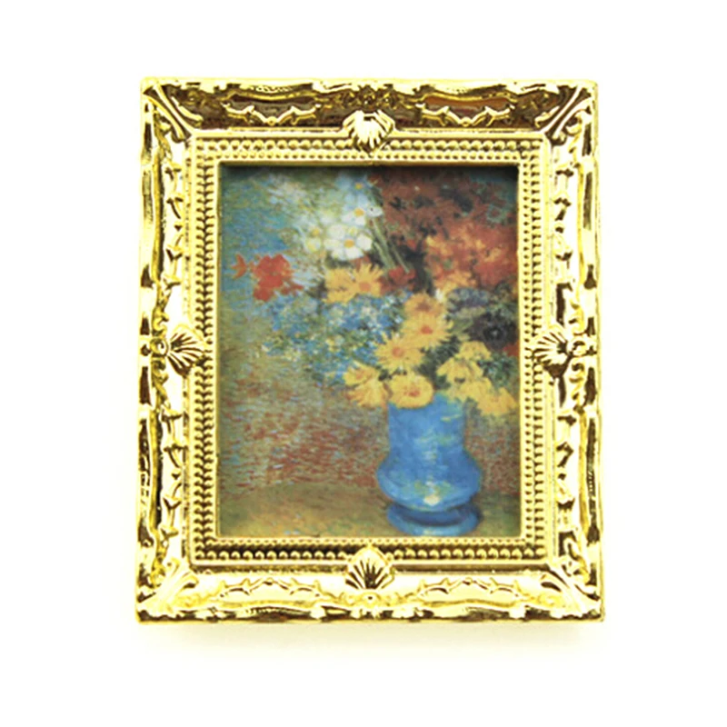 Mini Oil Painting Photo Furniture Toy Match For Families Collectible Gift 1:12 Dollhouse Miniature
Mini Oil Painting Photo Furniture Toy Match For Families Collectible Gift 1:12 Dollhouse Miniature