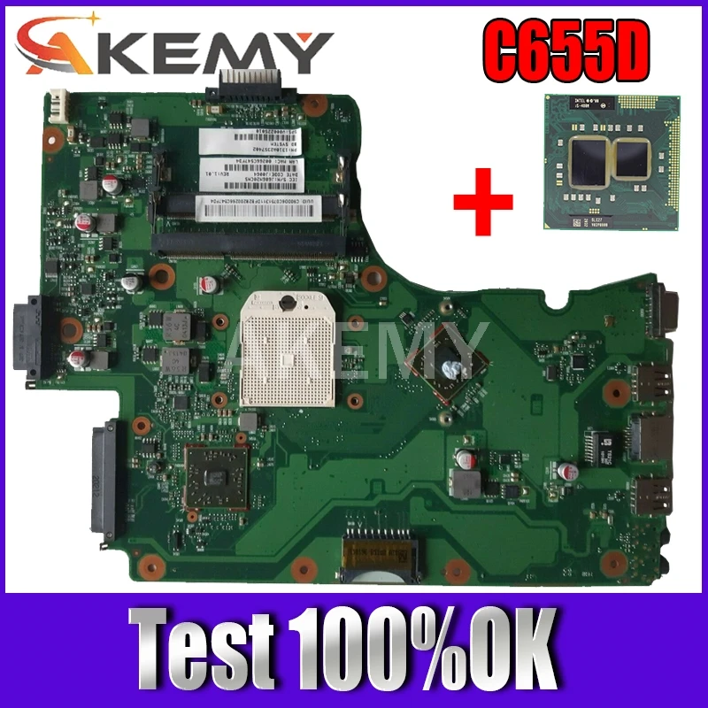 Материнская плата Akemy 6050A2357401-MB-A02 1310A2357402 V000225010 для ноутбука Toshiba Satellite C650D C655D, разъем s1, бесплатный ЦП
Материнская плата Akemy 6050A2357401-MB-A02 1310A2357402 V000225010 для ноутбука Toshiba Satellite C650D C655D, разъем s1, бесплатный ЦП