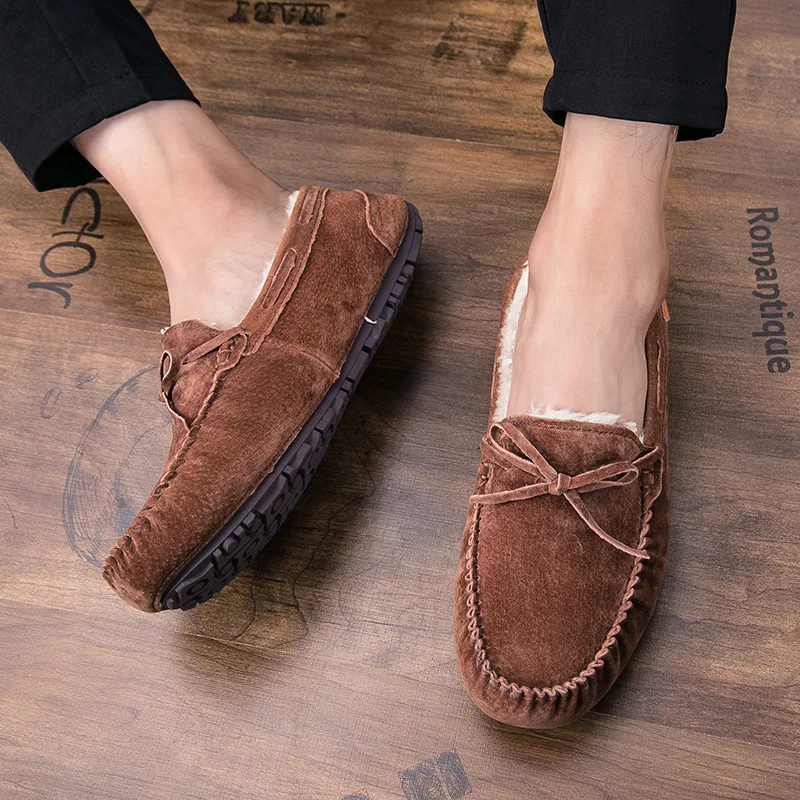 Дышащие мужские кожаные туфли, лоферы, плюшевые теплые туфли для вождения, мужская повседневная обувь, Мокасины, обувь
Дышащие мужские кожаные туфли, лоферы, плюшевые теплые туфли для вождения, мужская повседневная обувь, Мокасины, обувь