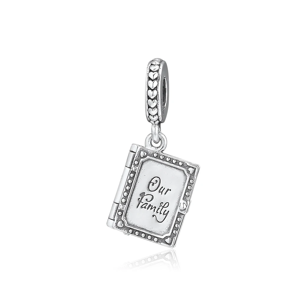 Fits CKK Bracelet 925 Sterling Silver Family Book Dangle Charm Beads for Women Jewelry DIY Making kralen berloques
Fits CKK Bracelet 925 Sterling Silver Family Book Dangle Charm Beads for Women Jewelry DIY Making kralen berloques